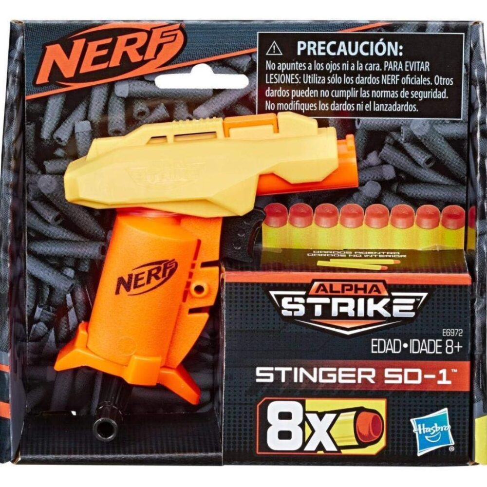 Age 8+ Nerf Stinger Sd-1 Alpha Strike Toy