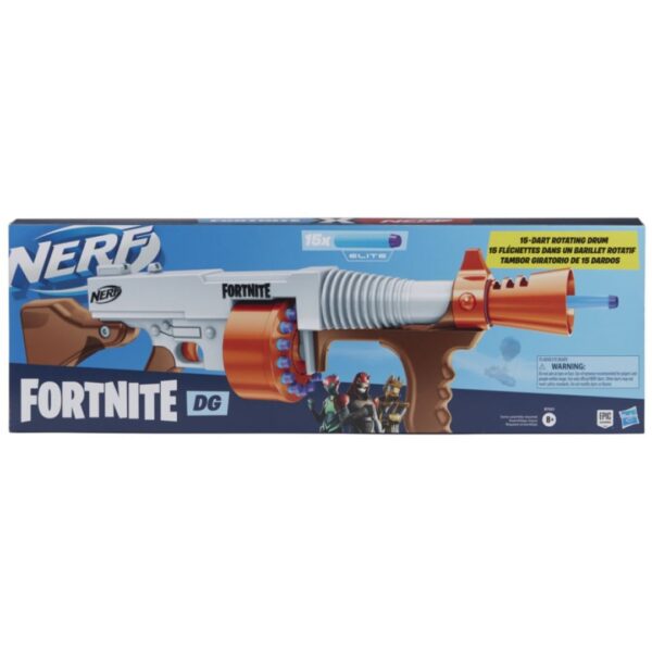 Age 8+ Nerf Fortnite Dg Dart Blaster