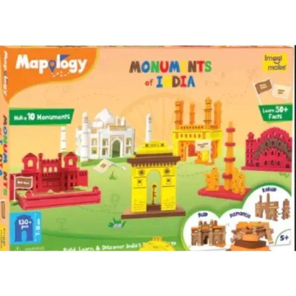 Age 5+ Imagimake Mapology Monuments of India