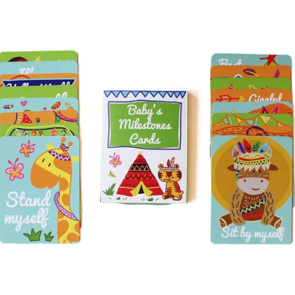 Age 1+ Shumee Baby's Precious Milestones Cards