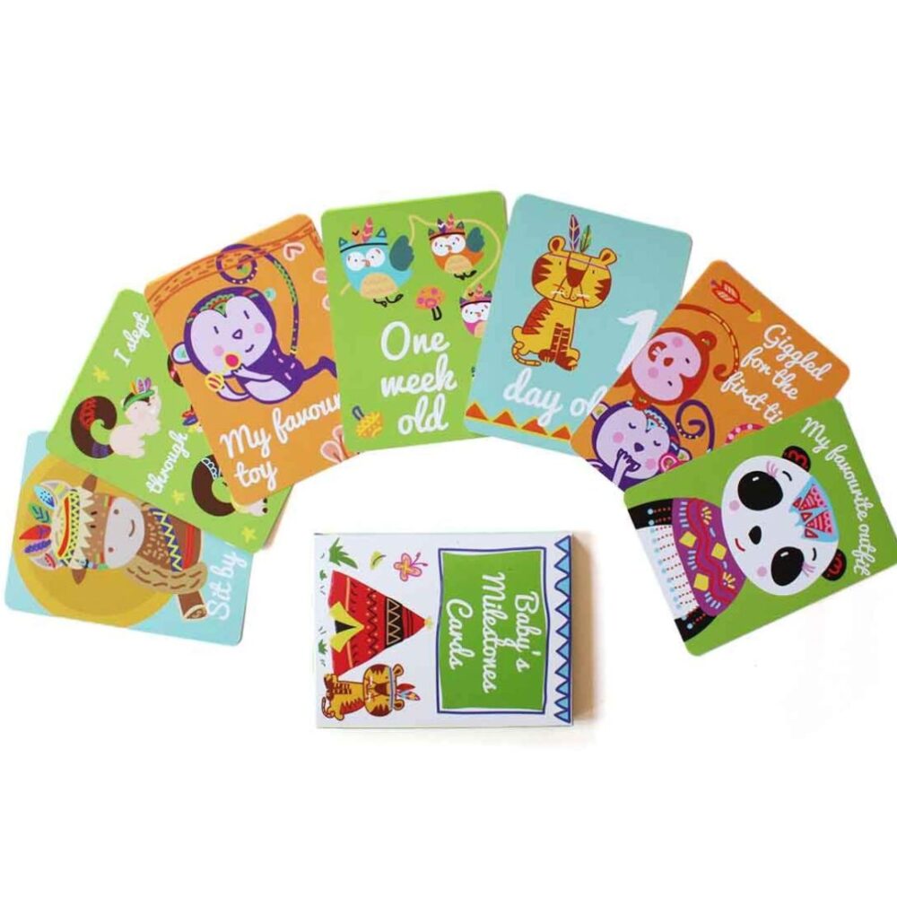 Age 1+ Shumee Baby's Precious Milestones Cards