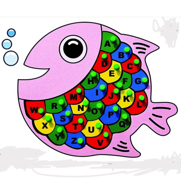 Age 3+ Little Genius ABC Fish Puzzles