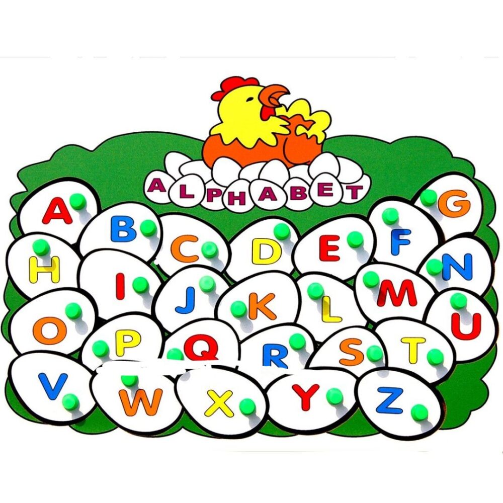 Age 3+ Little Genius ABC Egg Puzzle