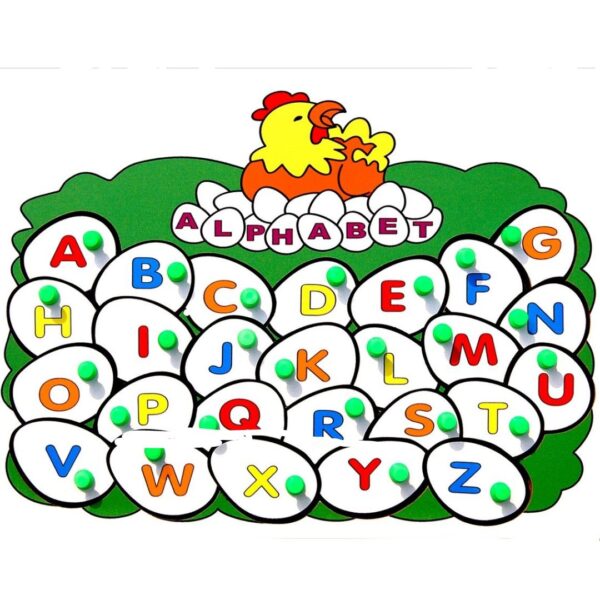 Age 3+ Little Genius ABC Egg Puzzle