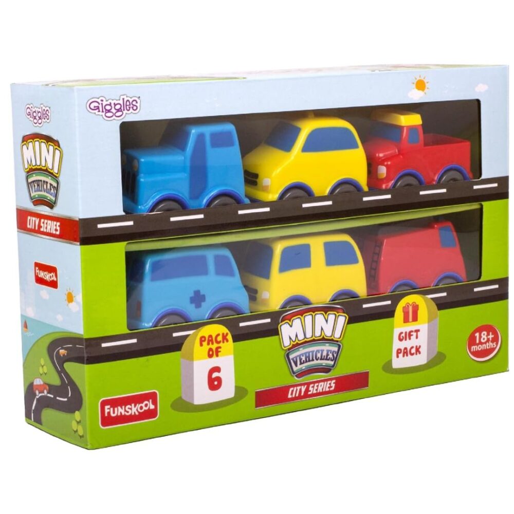 Age 1+ Giggles Mini Vehicles City Series