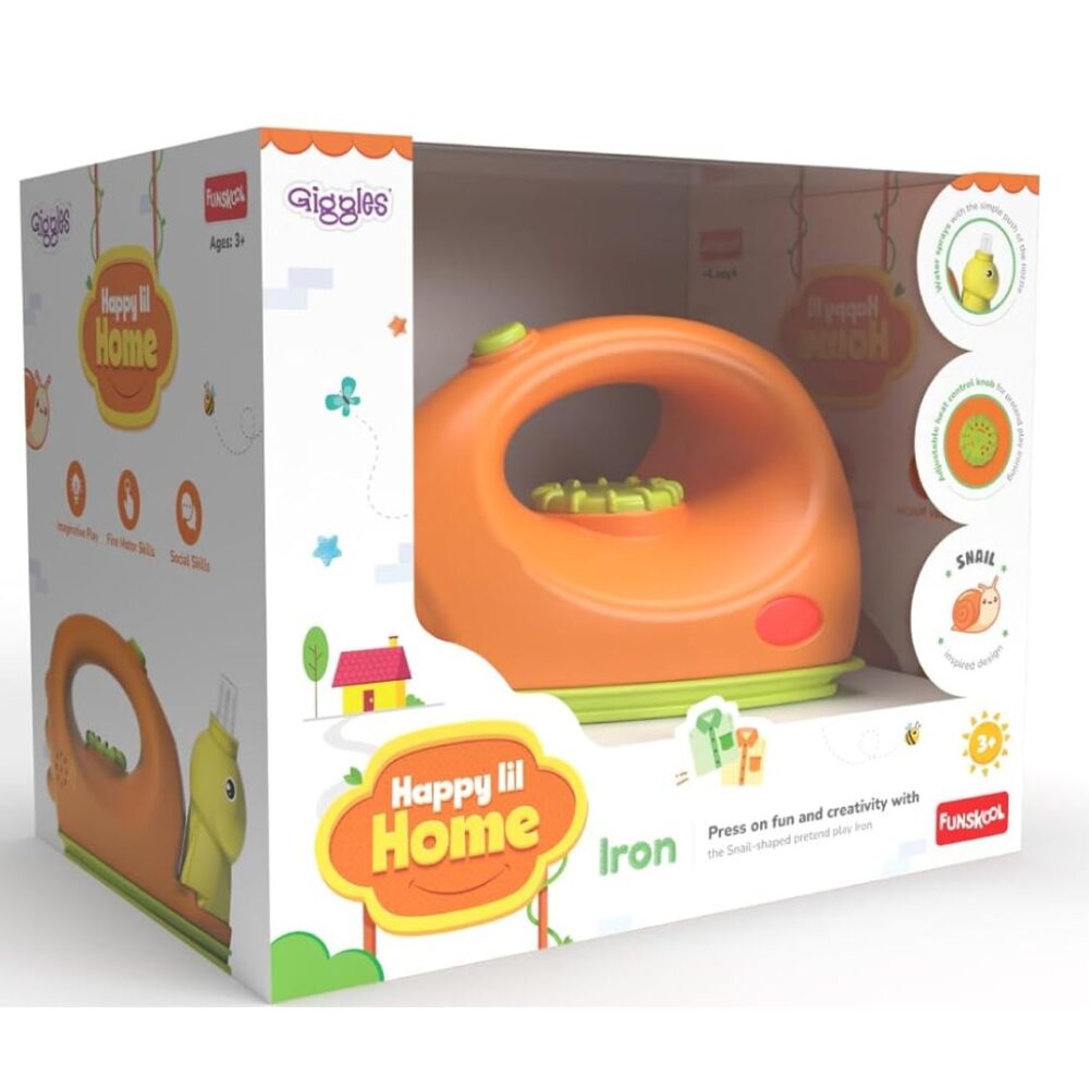 Age 3+ Giggles Playset Happy Lil Home-Iron