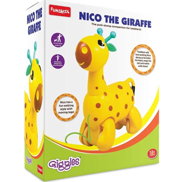 Age 1+ Giggles Nico The Giraffe