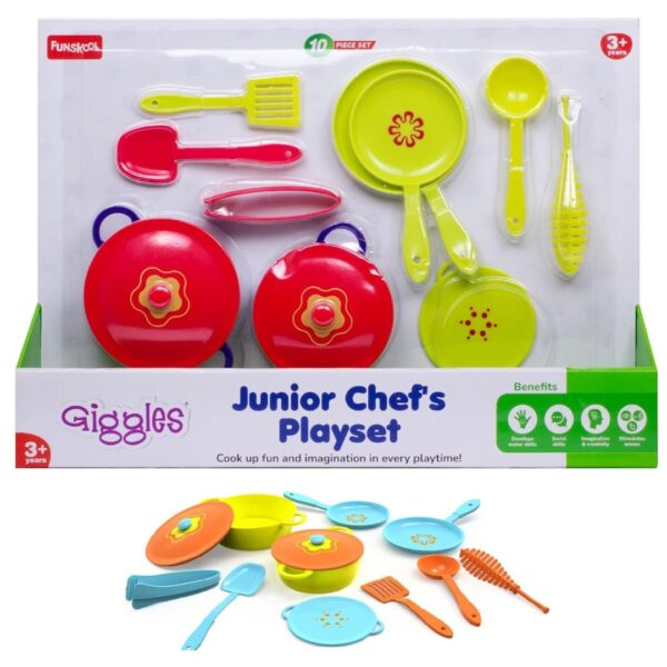 Age 3+ Giggles Junior Chef's Playset