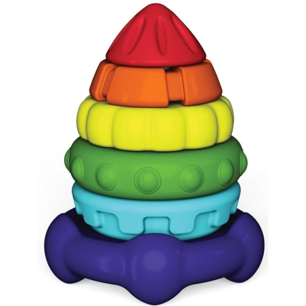 Age 6 Months+ Giggles Stack a Rocket