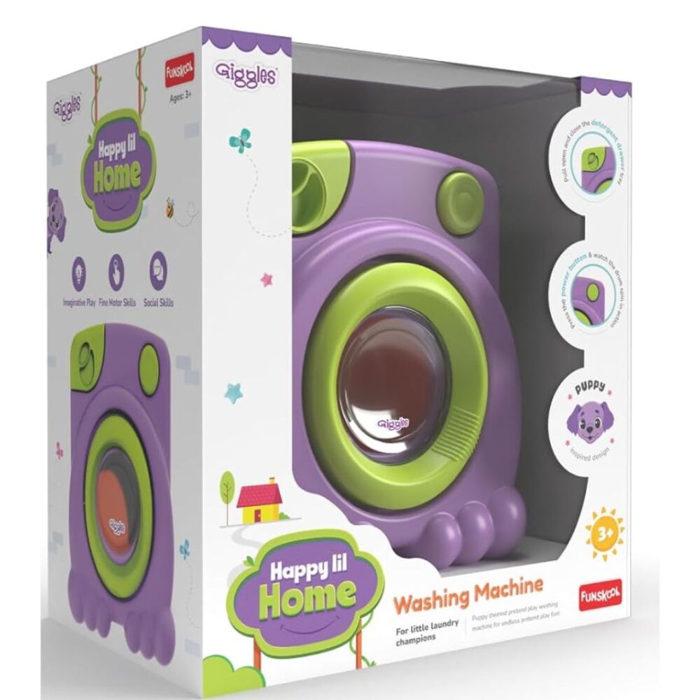Age 3+ Giggle Happy Lil Home-Washing Machine