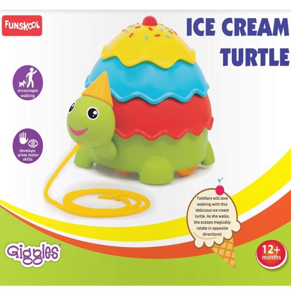 Age 1+ Giggles Ice-Cream Turtle