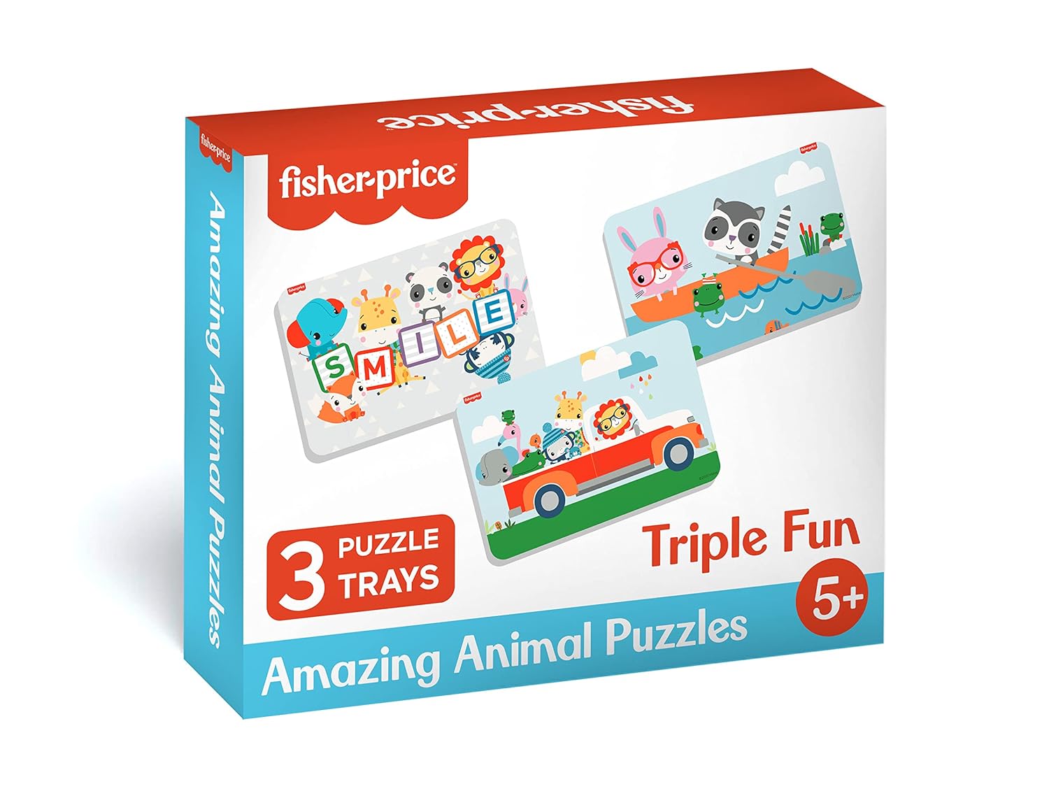 Amazing Animals Puzzles - 60 Pieces