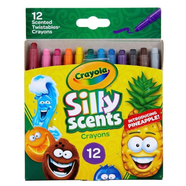 Age 3+ Crayola Silly Scents Mini Twistables Crayon 12 Ct