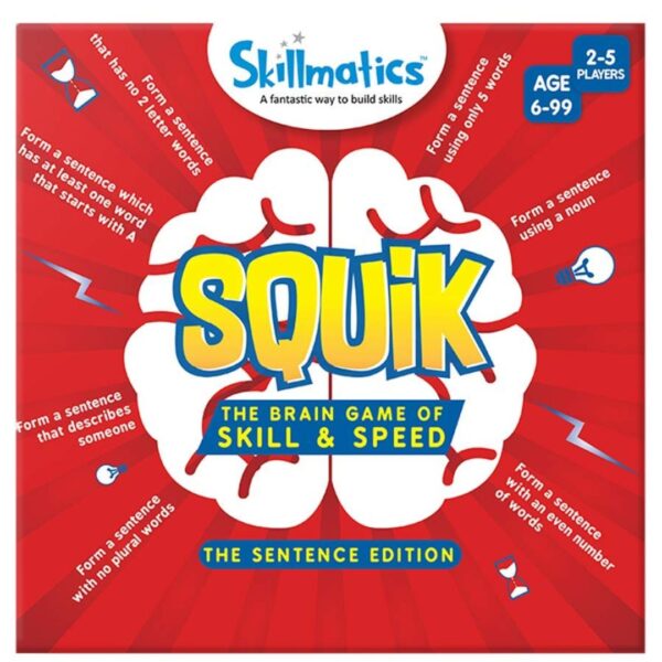 Age 6+ Skillmatics SQUIK Skill & Speed