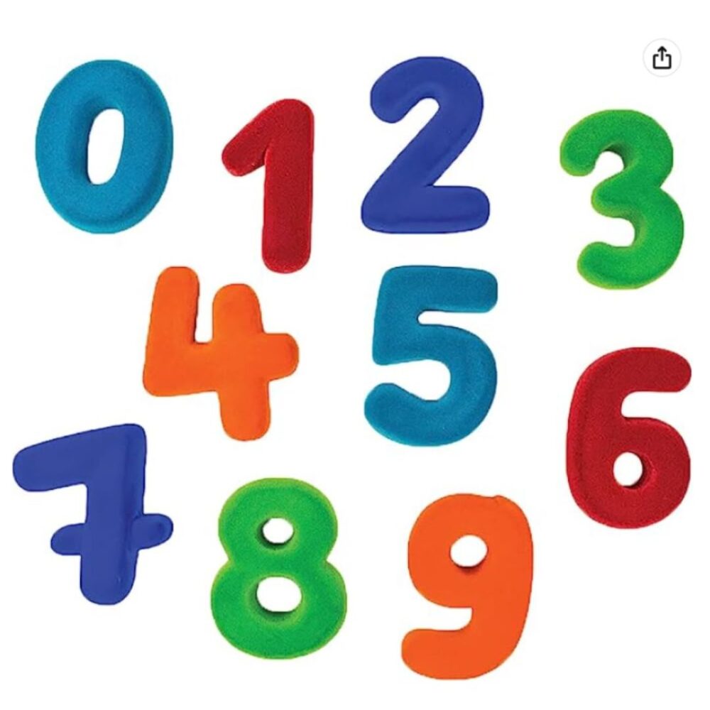 Age 1+ Rubbabu Numerical Set Large Magnetic