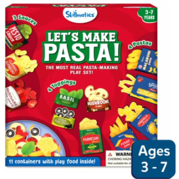 Age 3+ Skillmatics Lets Make Pasta Play Set