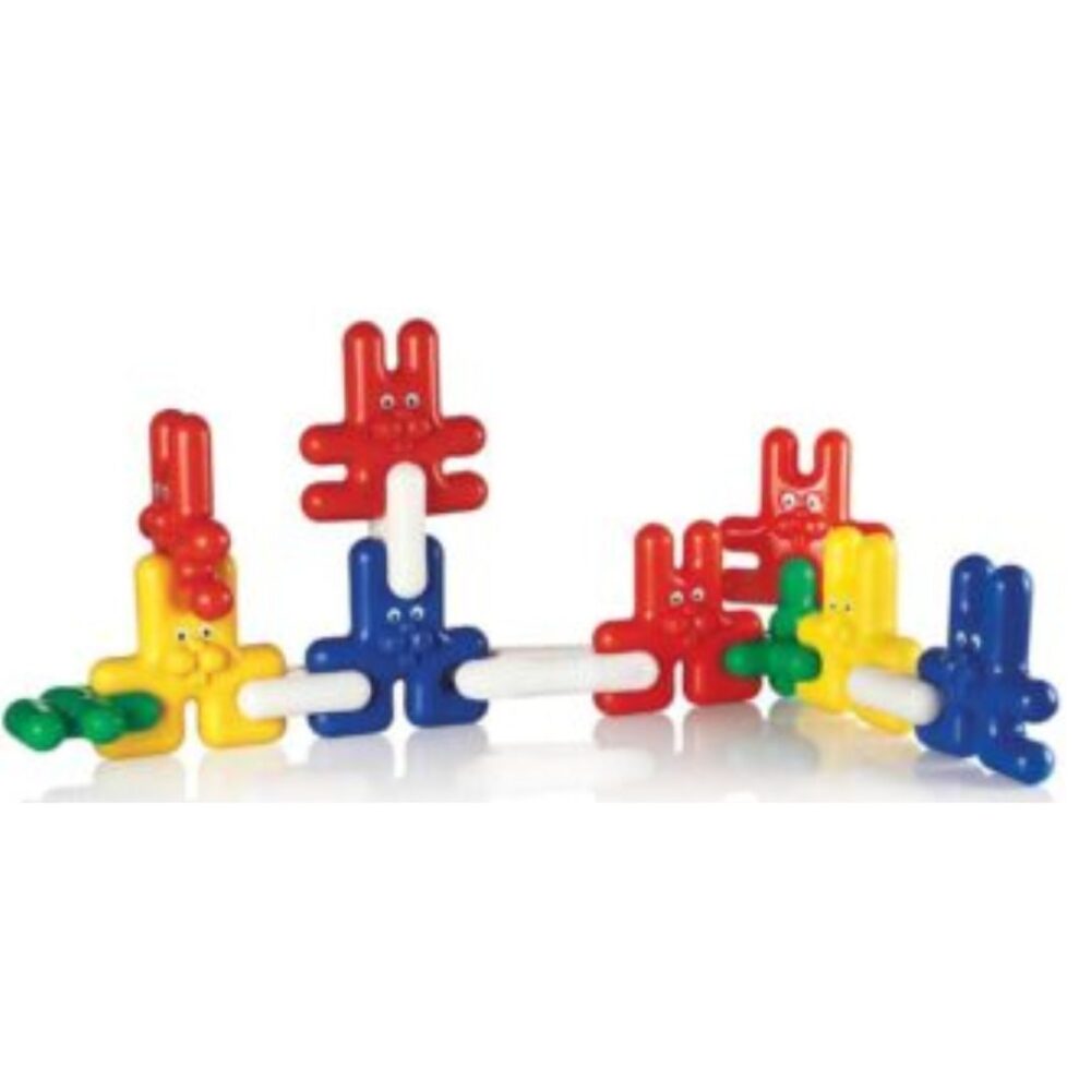 Age 2+ Ok Play Funny Bunny Link Building Blocks