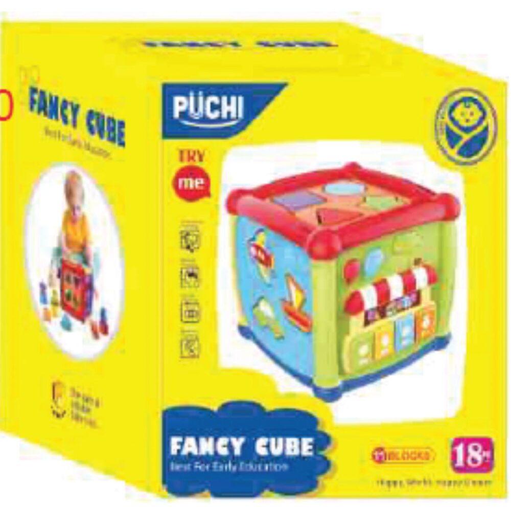 Age 1+ Puchi Fancy Cube Alphabet & Numbers