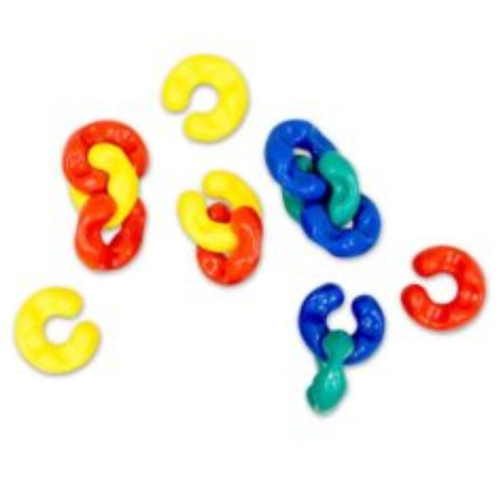 Age 2+ Ok Play Rainbow Plastic Links Baby Toys