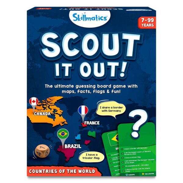 Age 7+ Skillmatics Scout It Out Card Game