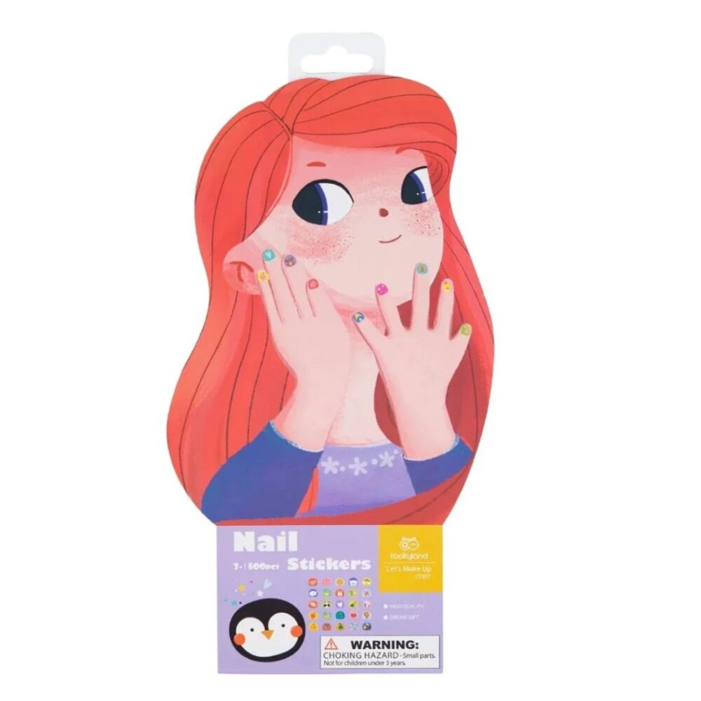 Age 3+ Jar Melo Nail Stickers