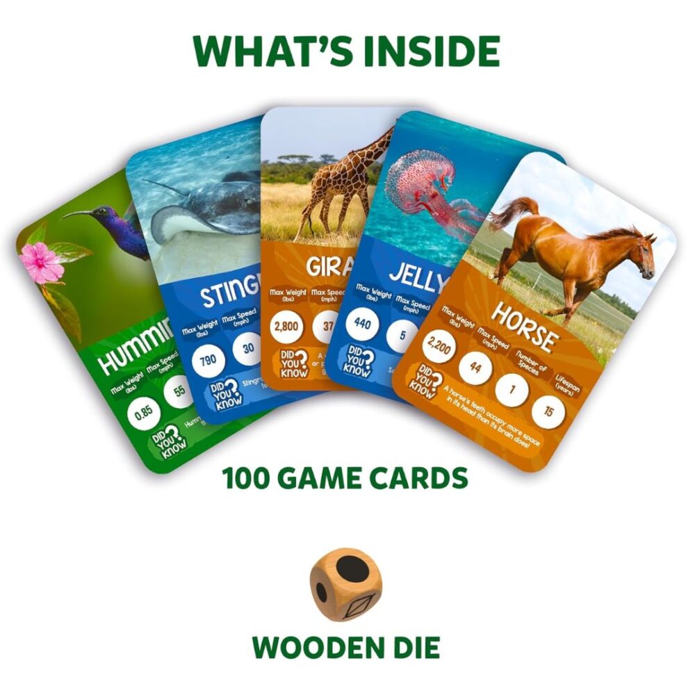 Age 7+ Skillmatics Rank Up Amazing Animal