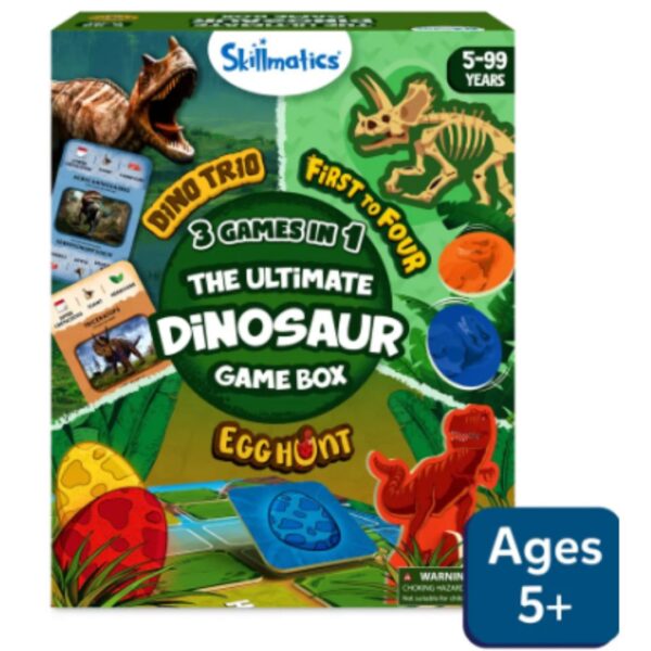 Age 5+ Skillmatics The Ultimate Dinosaur Game Box