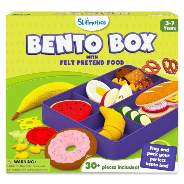 Age 3+ Skillmatics Bento Box Purple Play Pretend Food