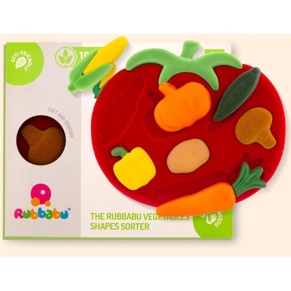 Age 1+ Rubbabu 3D Fruits Shape Sorter