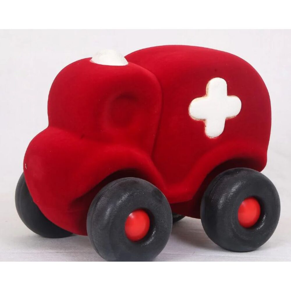 Age 3+ Rubbabu Ambulance Large Red