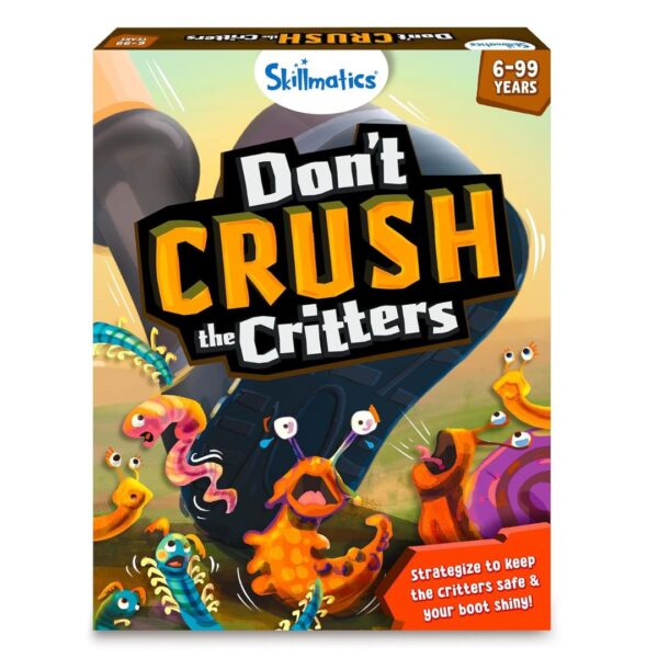 Age 6+ Skillmatics Don’t Crush the Critters Card Game