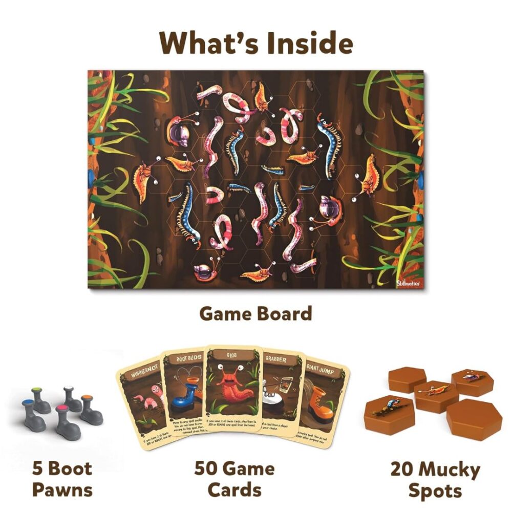 Age 6+ Skillmatics Don’t Crush the Critters Card Game