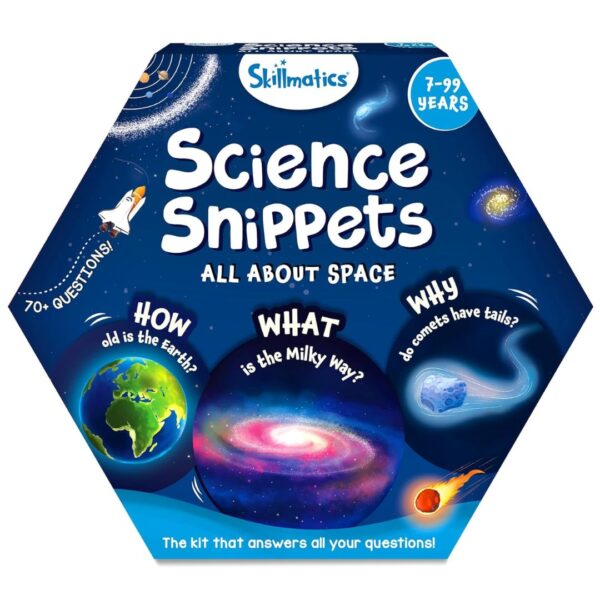 Age 8+ Skillmatics Science Snippets All About Space