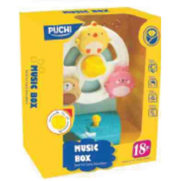 Age 1+ Puchi Music Box 1 Pcs Set