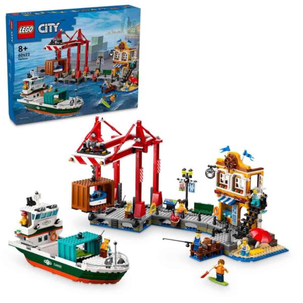 Lego 60422 City Seaside Harbor with Cargo Ship