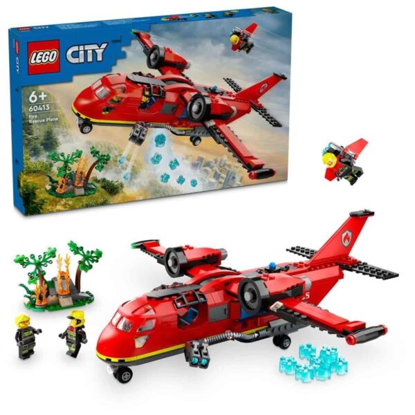 Lego 60413 City Fire Rescue Plane