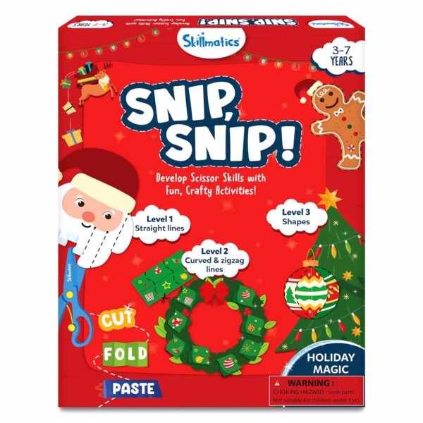 Art & Craft Christmas Kit - Snip, Snip Holiday Magic