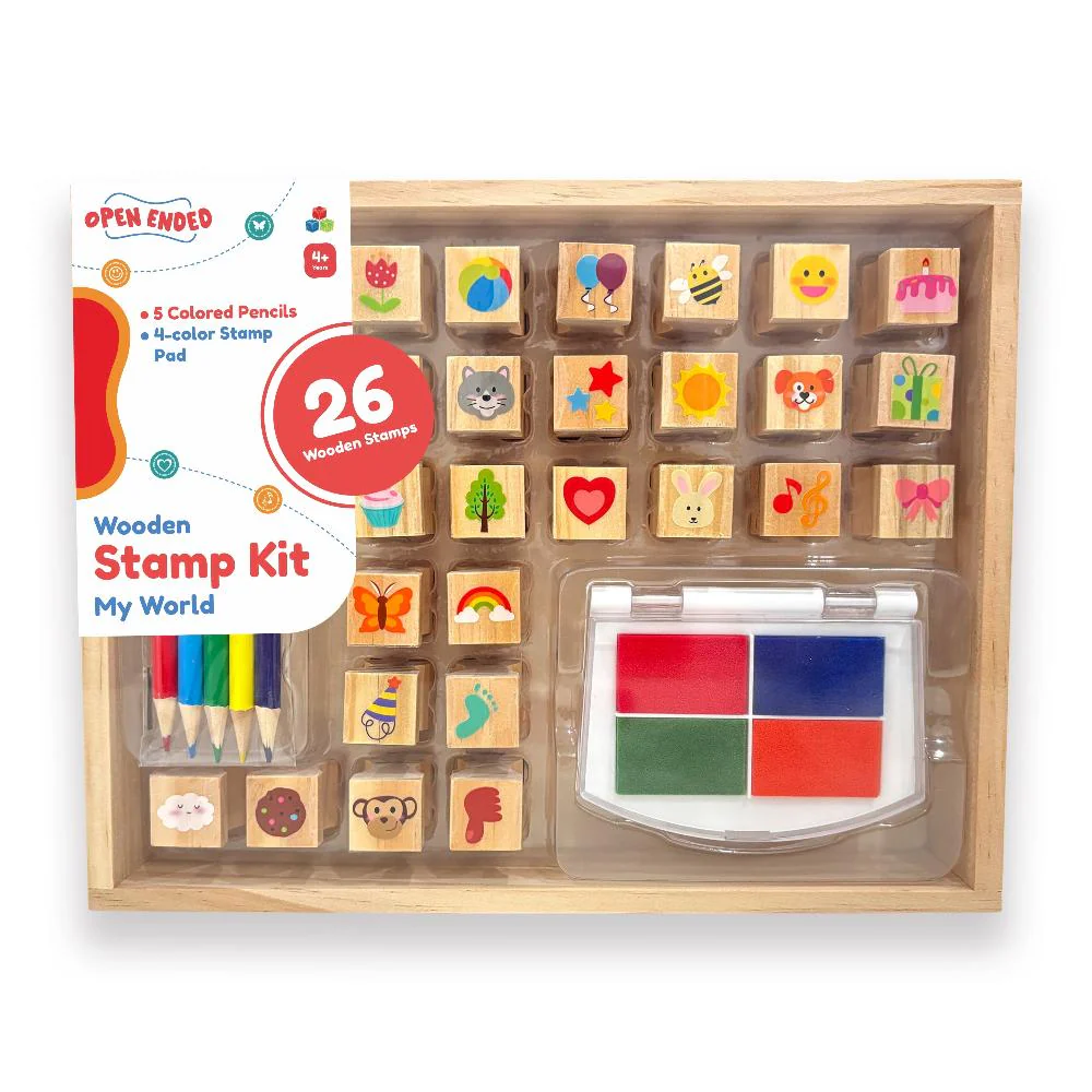 Wooden Stamp Kit