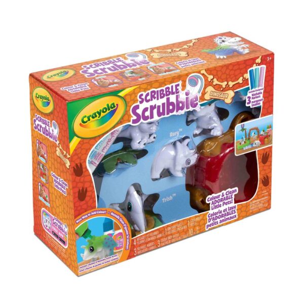 Crayola Scribble Scrubbie Dinosaur Set