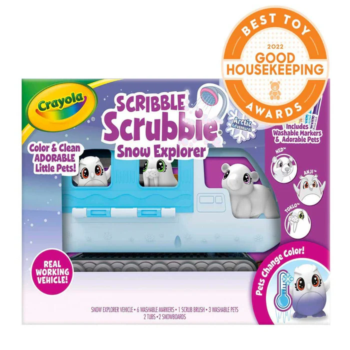 Crayola Scribble Scrubbie Pets Arctic Snow Explorer