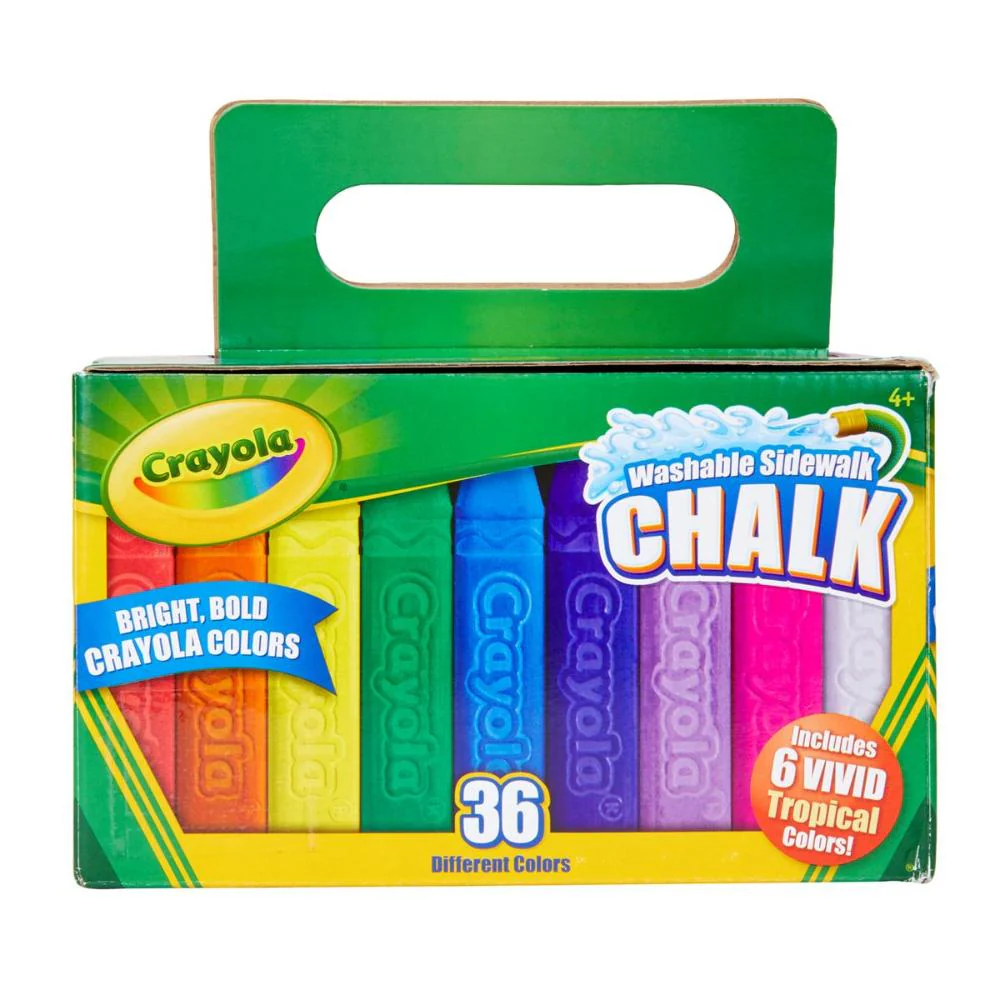 Crayola Washable Sidewalk Chalk