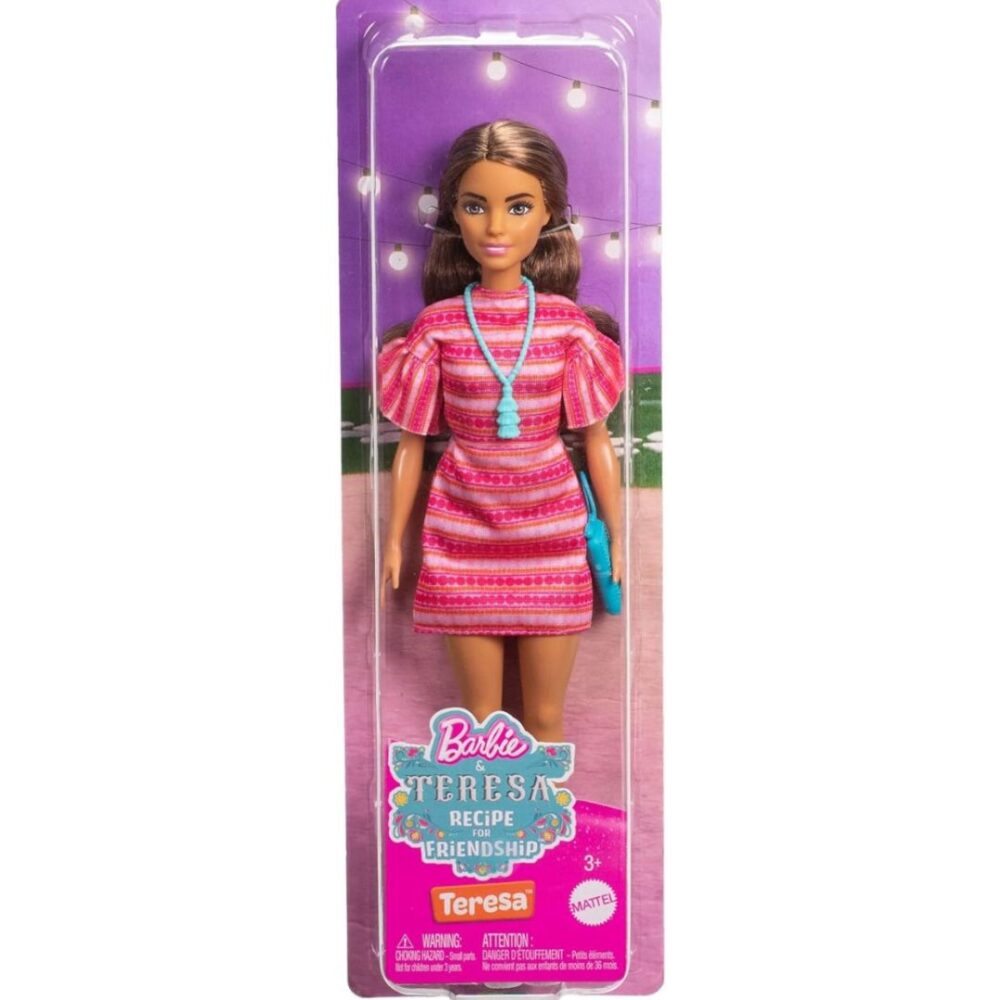 Barbie And Teresa Recipe For Friendship Teresa Fashion Doll in Signature Outfit With Accessories