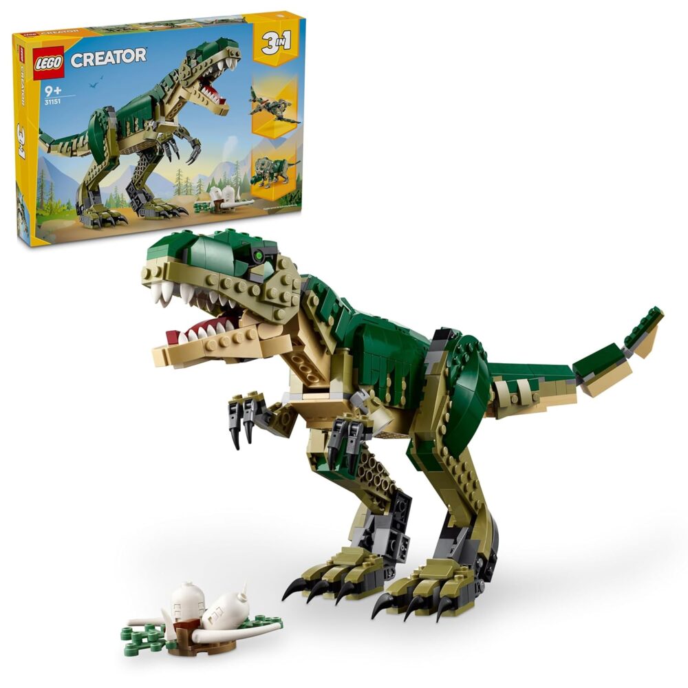 Lego Creator 3In1 T. Rex, Dinosaur Toy
