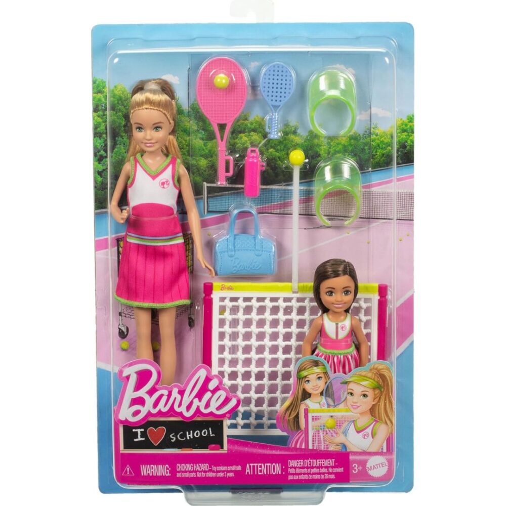 Barbie Stacie & Chelsea Tennis Playset