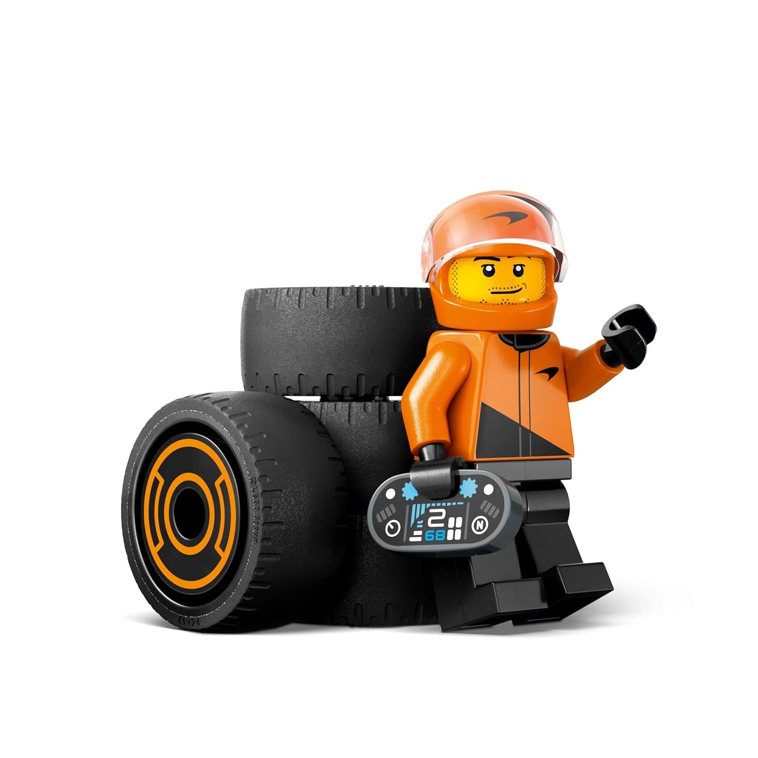 Age : 6 Years+ Lego 60442 City F1 Driver with McLaren Race Car (86 Pieces) - Image 4