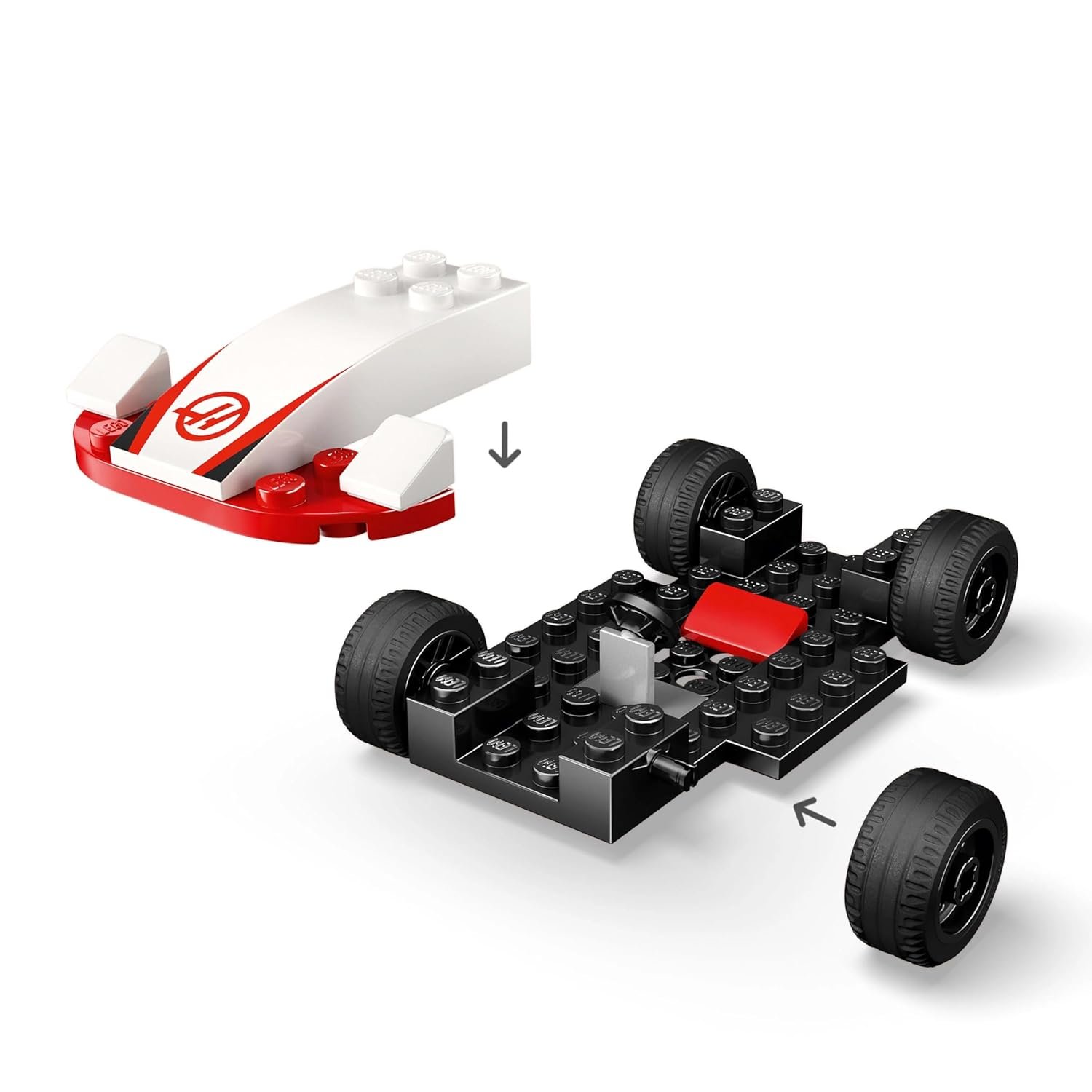 Age : 4 Years+ Lego 60464 City F1 Williams Racing & Haas F1 Race Cars (92 Pieces) - Image 6