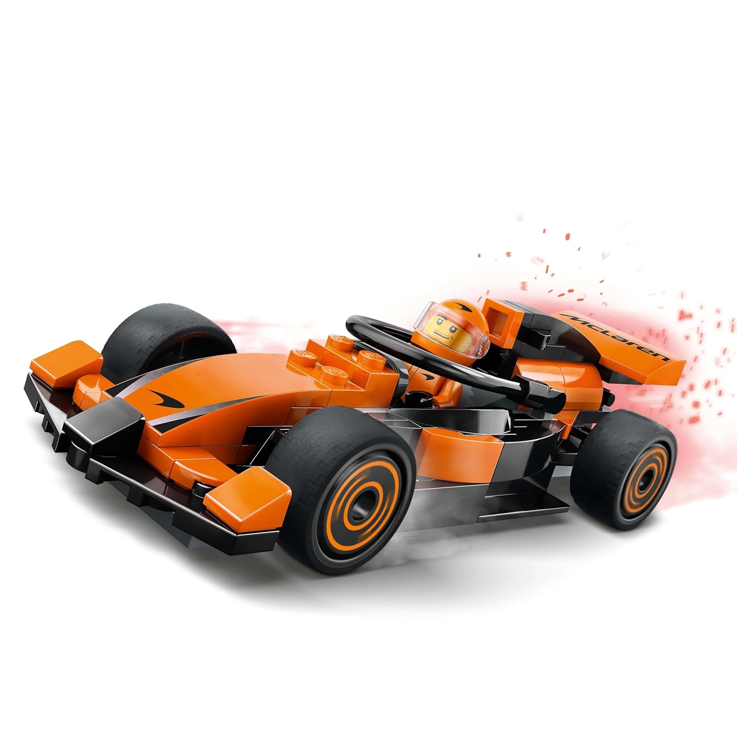 Age : 6 Years+ Lego 60442 City F1 Driver with McLaren Race Car (86 Pieces) - Image 5