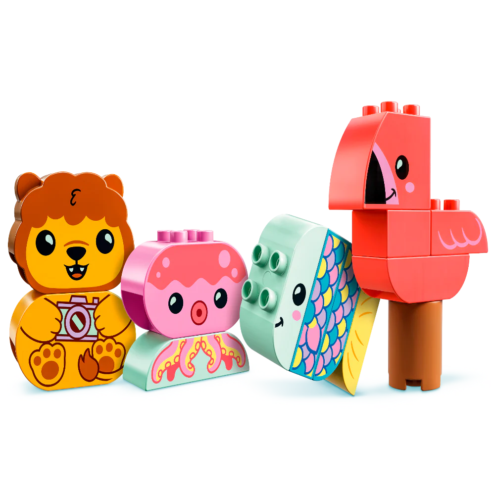 Age : 18 Months+ LEGO 10966 Duplo Bath Time Fun Floating Animal Island - Image 7