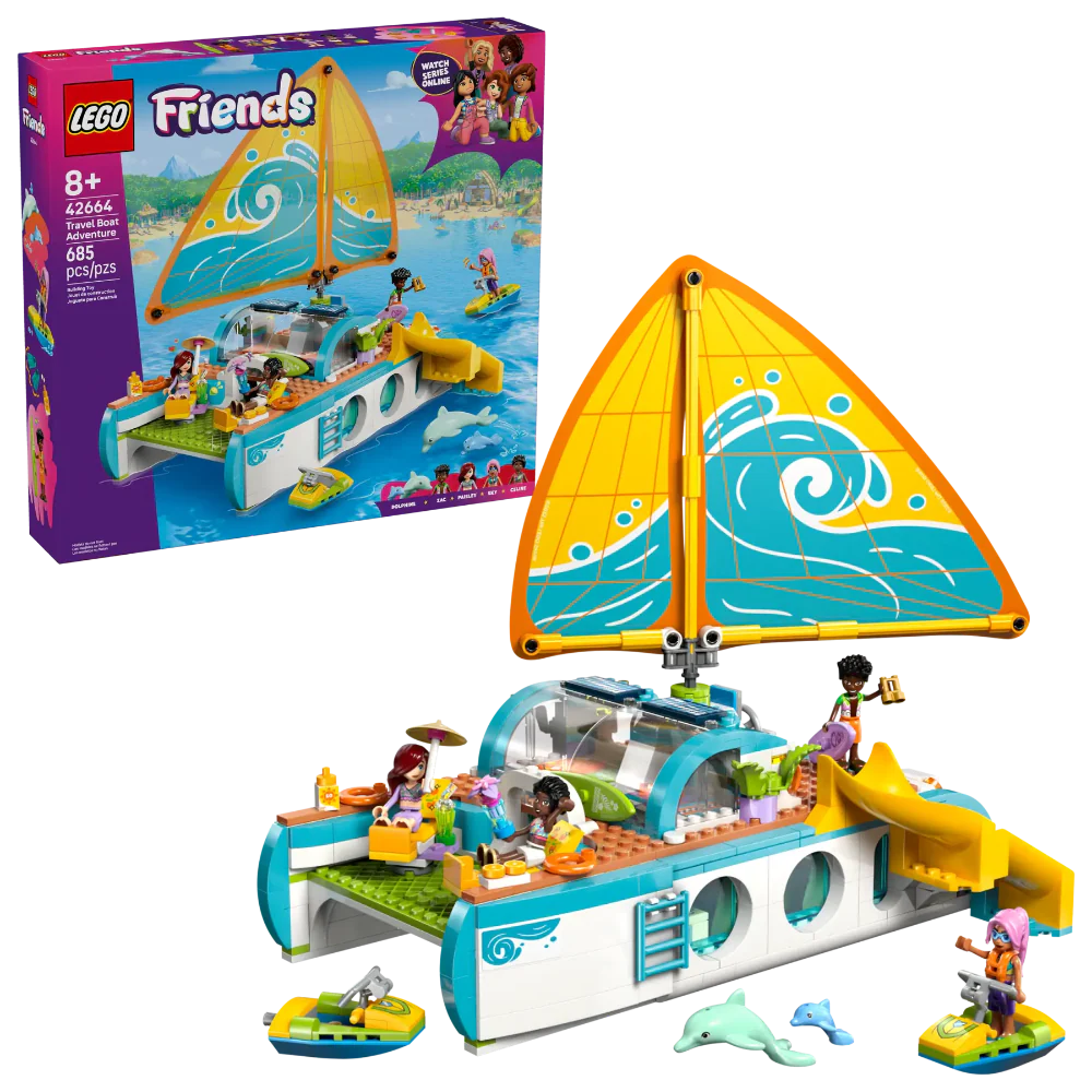 Lego 42664 Friends Travel Boat Adventure