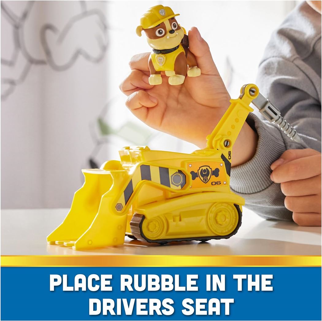 Age 3+ Paw Patrol Sustainable Vehicle Rubble - Image 6